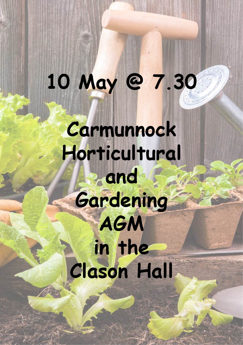 Carmunnock Horticultural and Community Gardening AGM