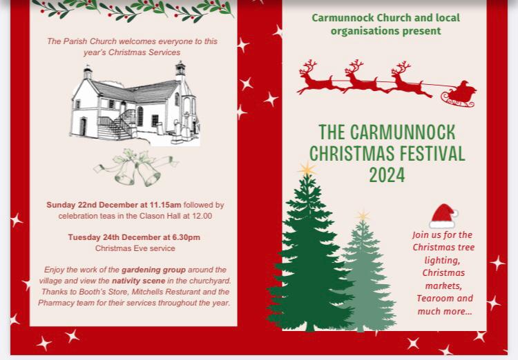 Carmunnock Christmas Festival 2024