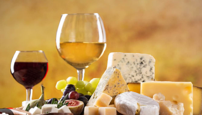 Cheese and wine!