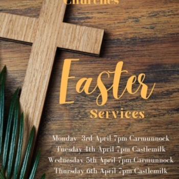Carmunnock Church Easter Services