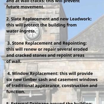 Castlemilk Hall Repair and Restoration 2