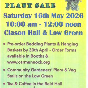 Carmunnock Plant Sale